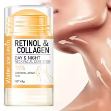 Creme Facial e para Pescoço com Retinol e Colágeno, Levanta o Pescoço, Firma e Hidrata a Pele, Hidrata Intensamente a Pele do Pescoço e Rosto, e Reduz a Aparência das Linhas do Pescoço