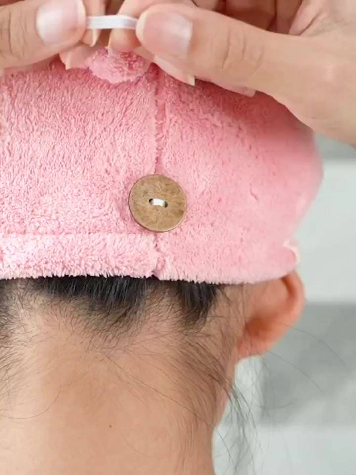 Toalha de Microfibra Para Cabelo Clean Hair
