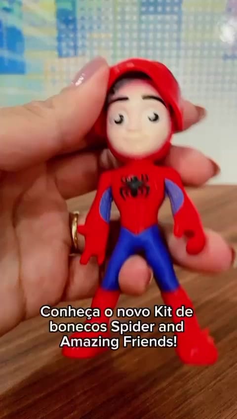 Bonecos Spidey E Seus Amigos Espetaculares Kit 6 Bonecos Heróis Nf Desenho Spider Lançamento 2025