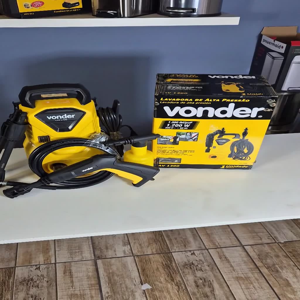 Lavadora De Alta Pressão Lav1300 Libras Vonder 1.300lbf