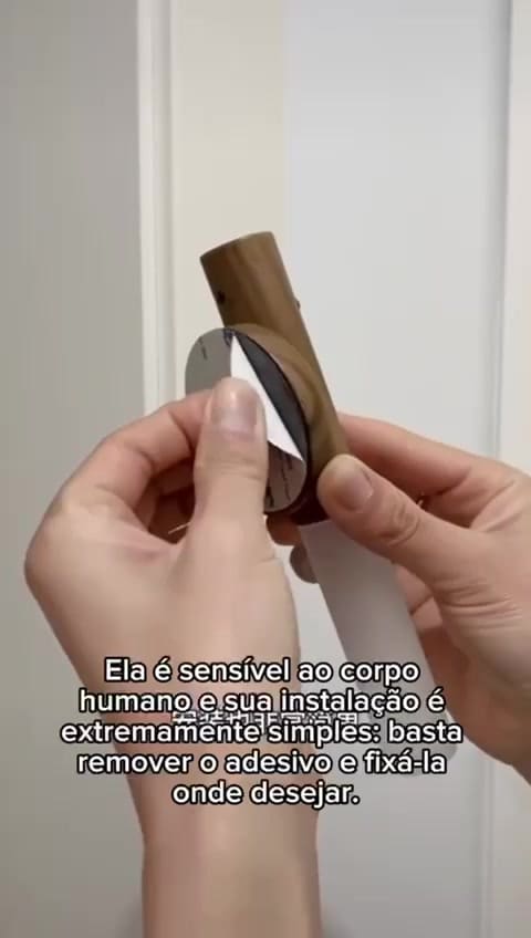 Lâmpada de parede magnética recarregável com sensor LED inteligente ou lâmpada de cabeceira Home MT253 ( 6 )