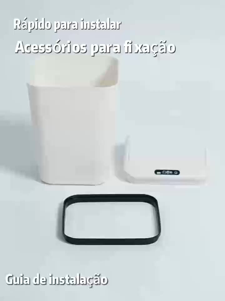Lixeira Inteligente com Sensor Automático – Mais Higiene e Praticidade para o Seu Dia