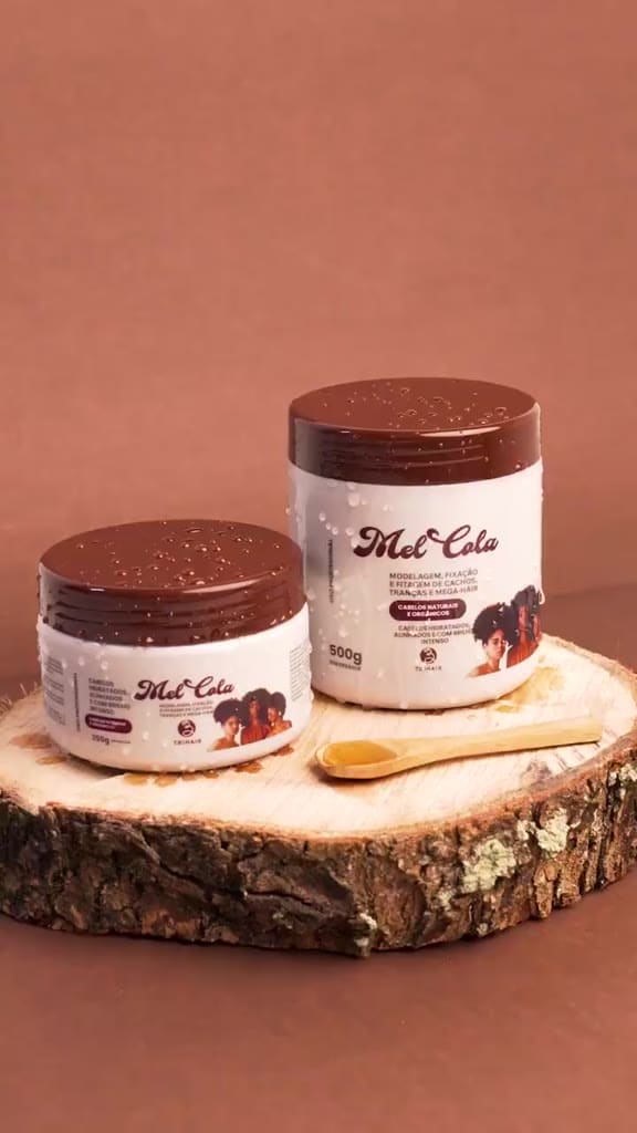 Mel Cola Trihair - Mel Natural P/ Definição, Modelação e Fixação de Cachos - Cruelty Free