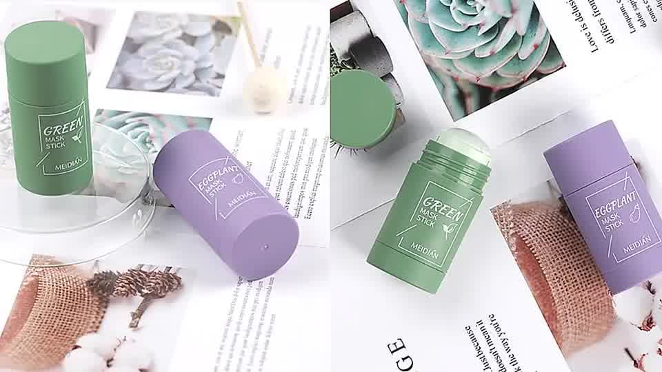 ( A ORIGINAL ) Máscara De Chá Verde Remover Cravos Anti-Acne Hidratante Facial Clean Clareador Mask