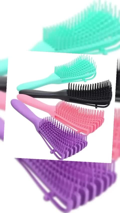 Kit Escovas de cabelo Fitagem + Polvo para Definição e Finalização de Cachos!