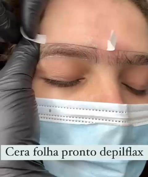 Kit 112 Tiras de Cera para Sobrancelhas e Buço | Depilflax | Depilação Rápida