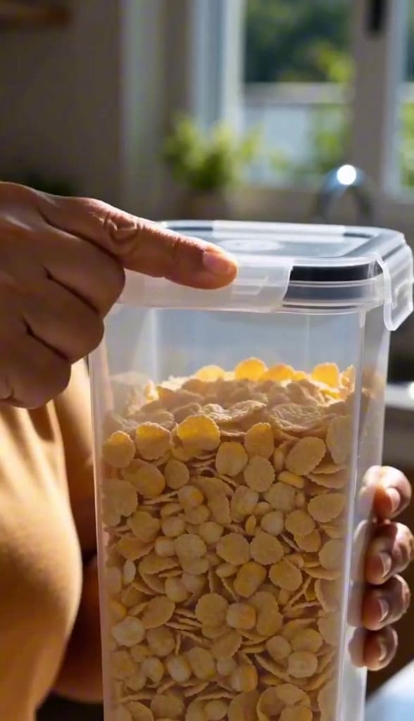 Kit 8 Potes Herméticos – 0,8 L a 2,8 L para Mantimentos