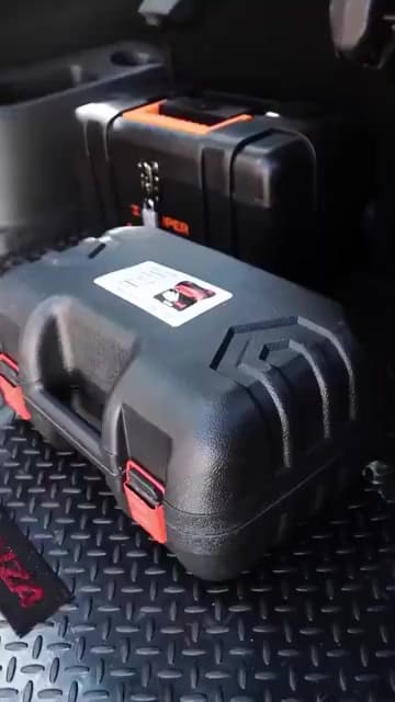 Kit De Macaco Elétrico Para Carro 5t 12v Caixa de Ferramentas Portátil com Luz LED de Emergência de Chave De Impacto