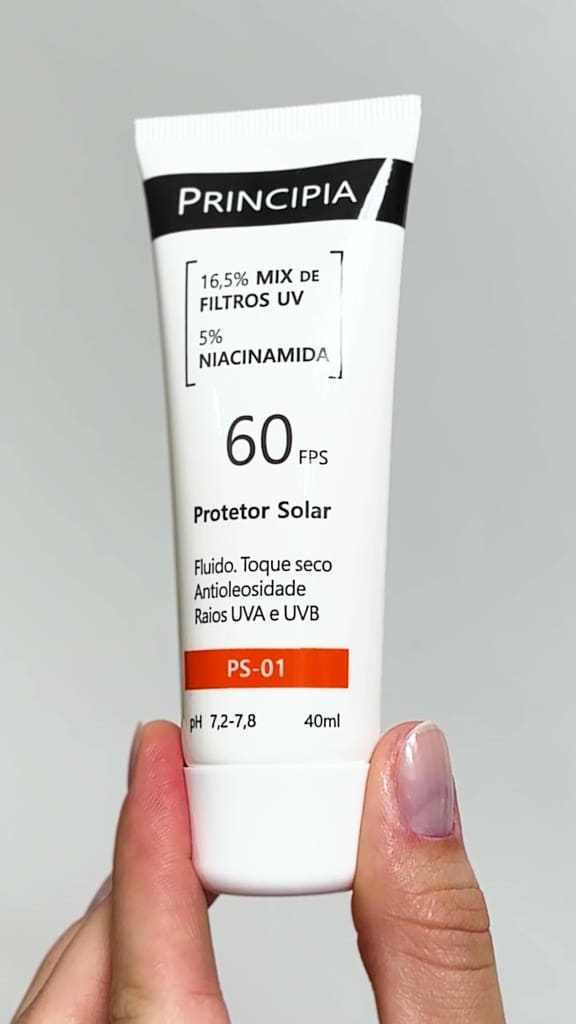 Protetor Solar Facial PS-01 FPS 60 Principia