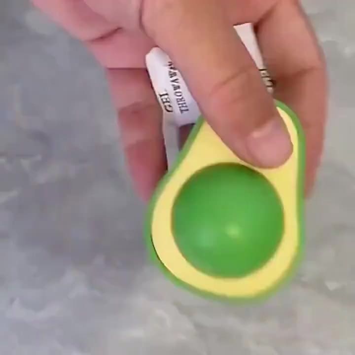 Abacate De Brinquedo Para Gatos Com Catnip Erva Gato Natural