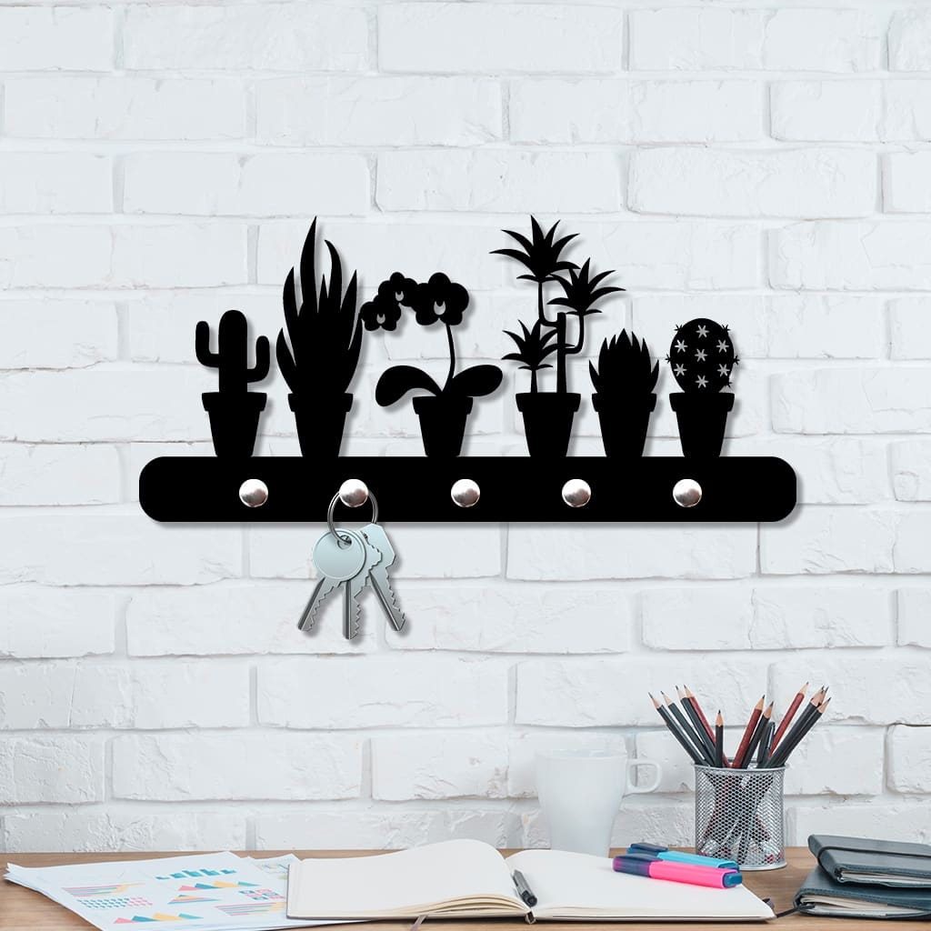Porta Chaves Decorativo Autocolante 3mm Praticidade e Estilo para Sua Casa