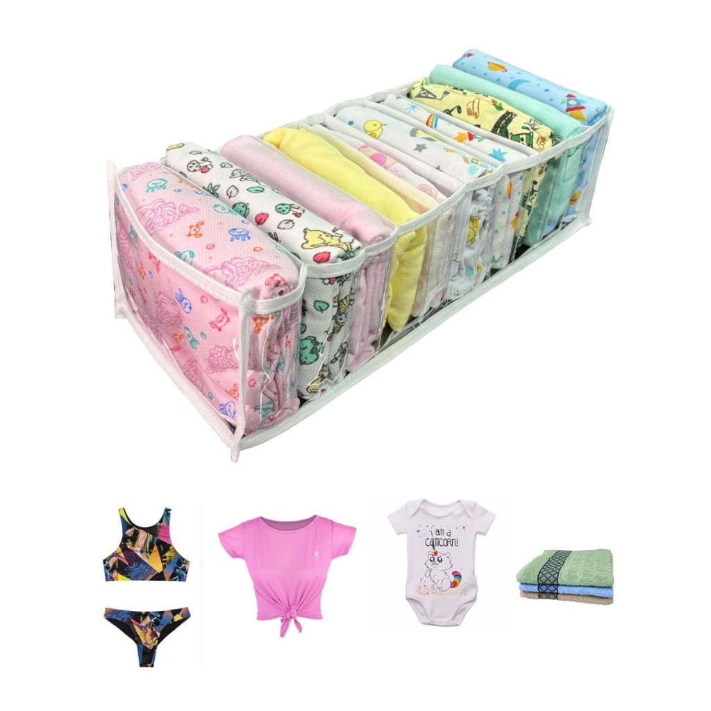 Kit Colmeia Organizadora de gavetas/Guarda Roupa P, M, G e GG - Maison Plus