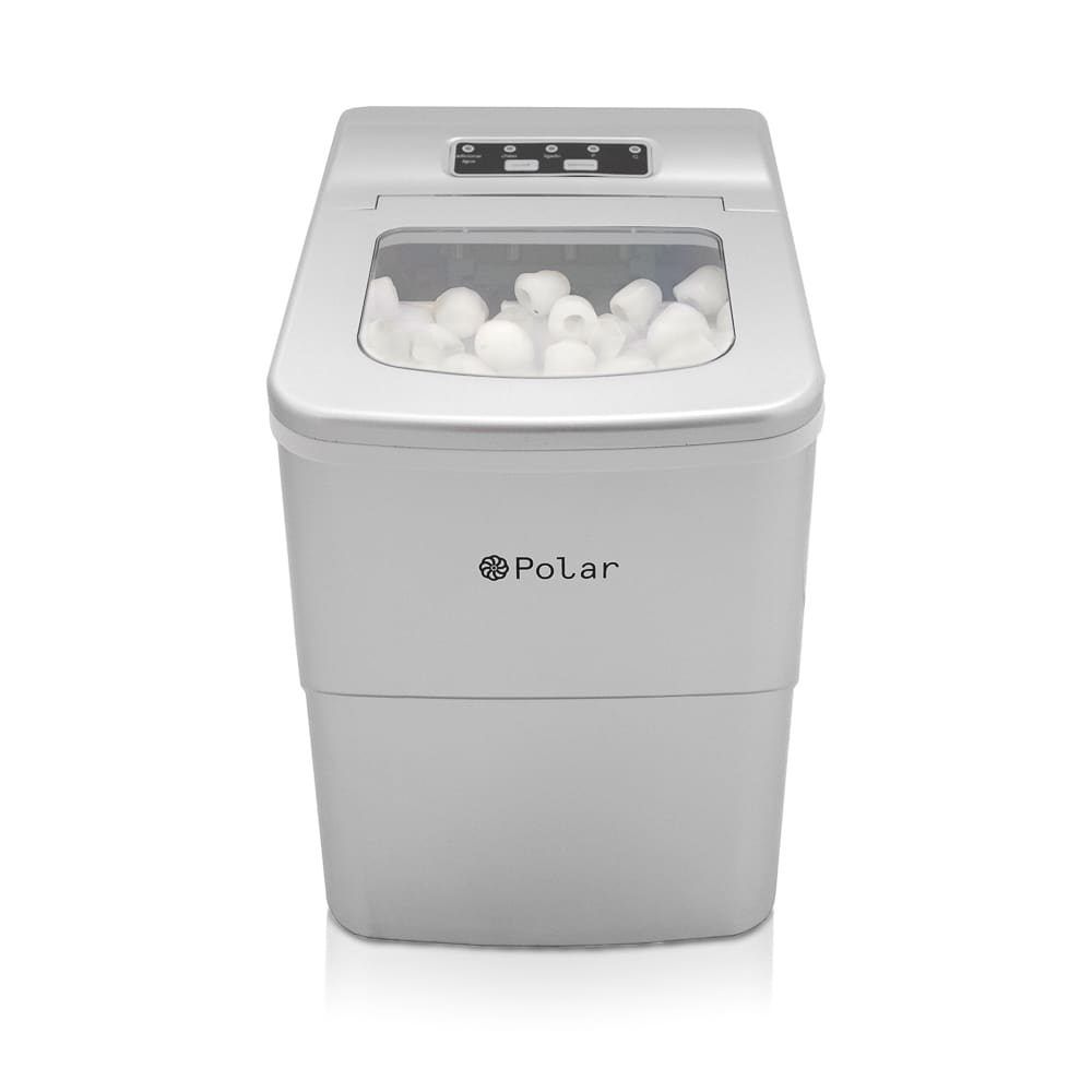 Máquina De Gelo Polar - Ice Maker - Prata - 15kg dia