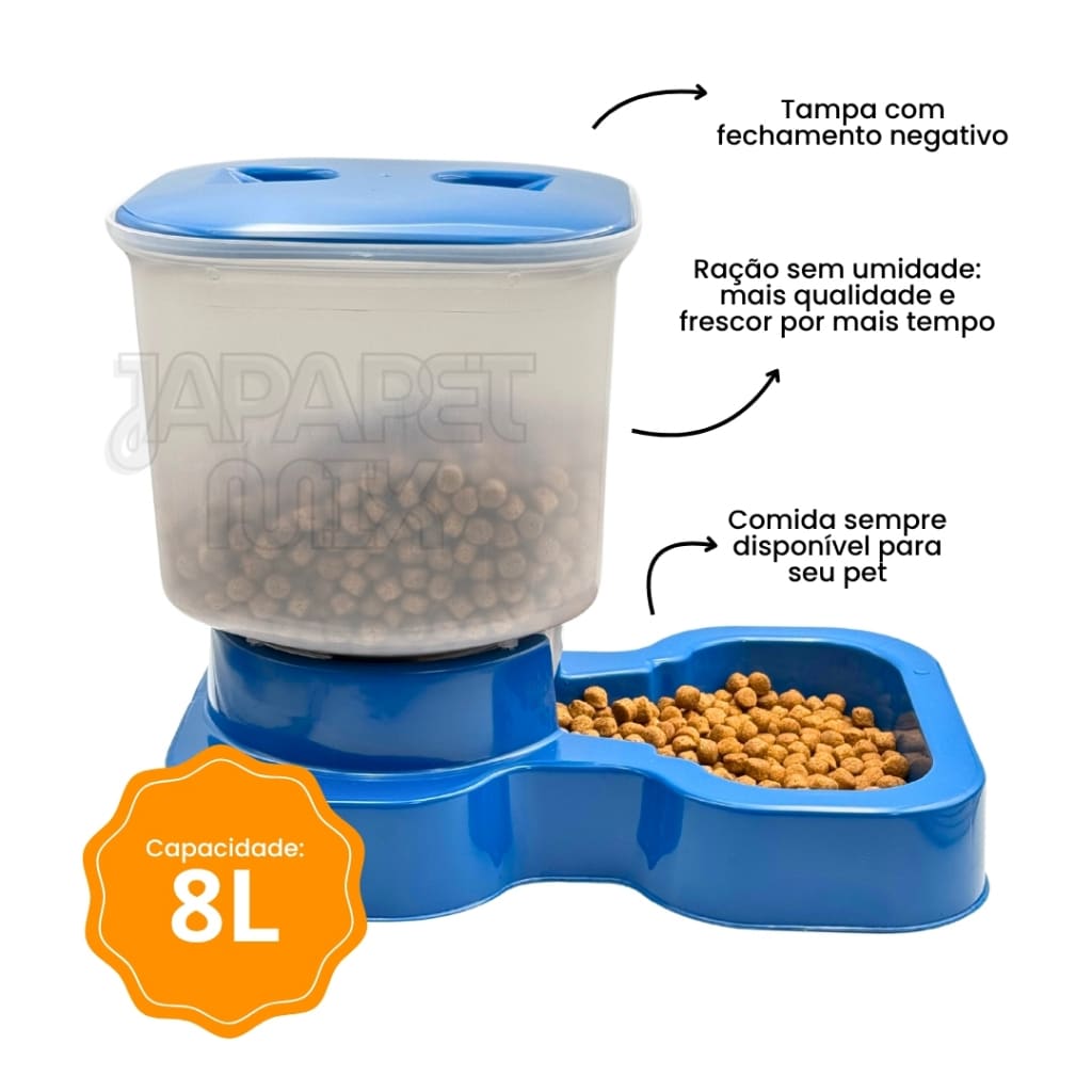 Kit Comedouro e Bebedouro para Cachorro Cães e Gatos Automático 10LTS E 8LTS Promoção Envio Imediato