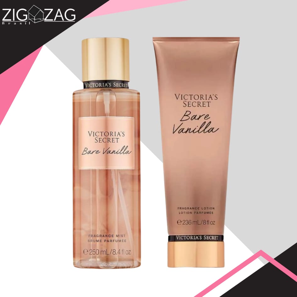 Kit 2 Perfumado Body Splash + Loção Hidratante Victoria's Secret Original , Creme de HIdratação, Perfume Corporal