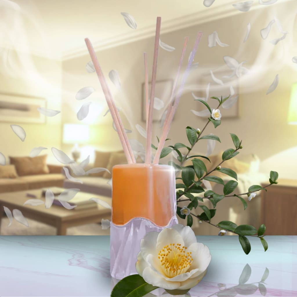 Difusor de Aromas Coala Chá Branco 100ml | Aromatizador de Ambiente com Varetas