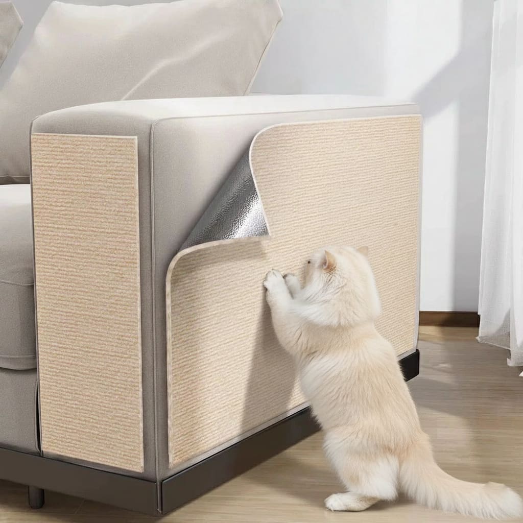 Arranhador Adesivado Premium Protetor de Sofá e Cama Box | Para Gato