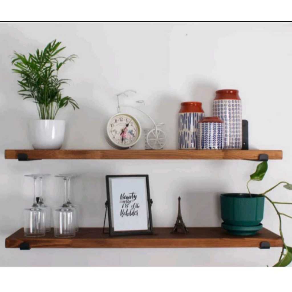 Kit Prateleiras Multiuso 40 ou 60 cm – 2, 4 ou 6 Peças