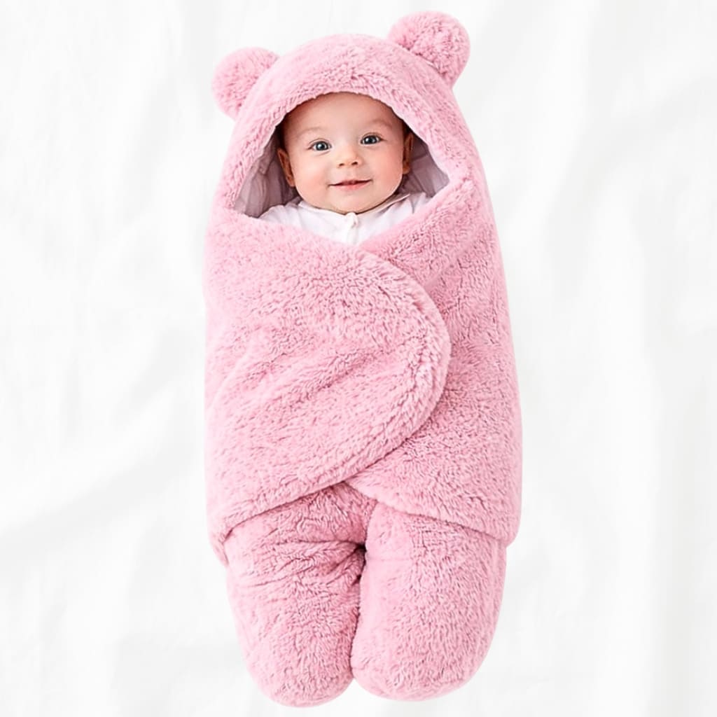 Saco de Dormir Bebe Microfibra Antialergico 64cm Cobertor Menino e Menina