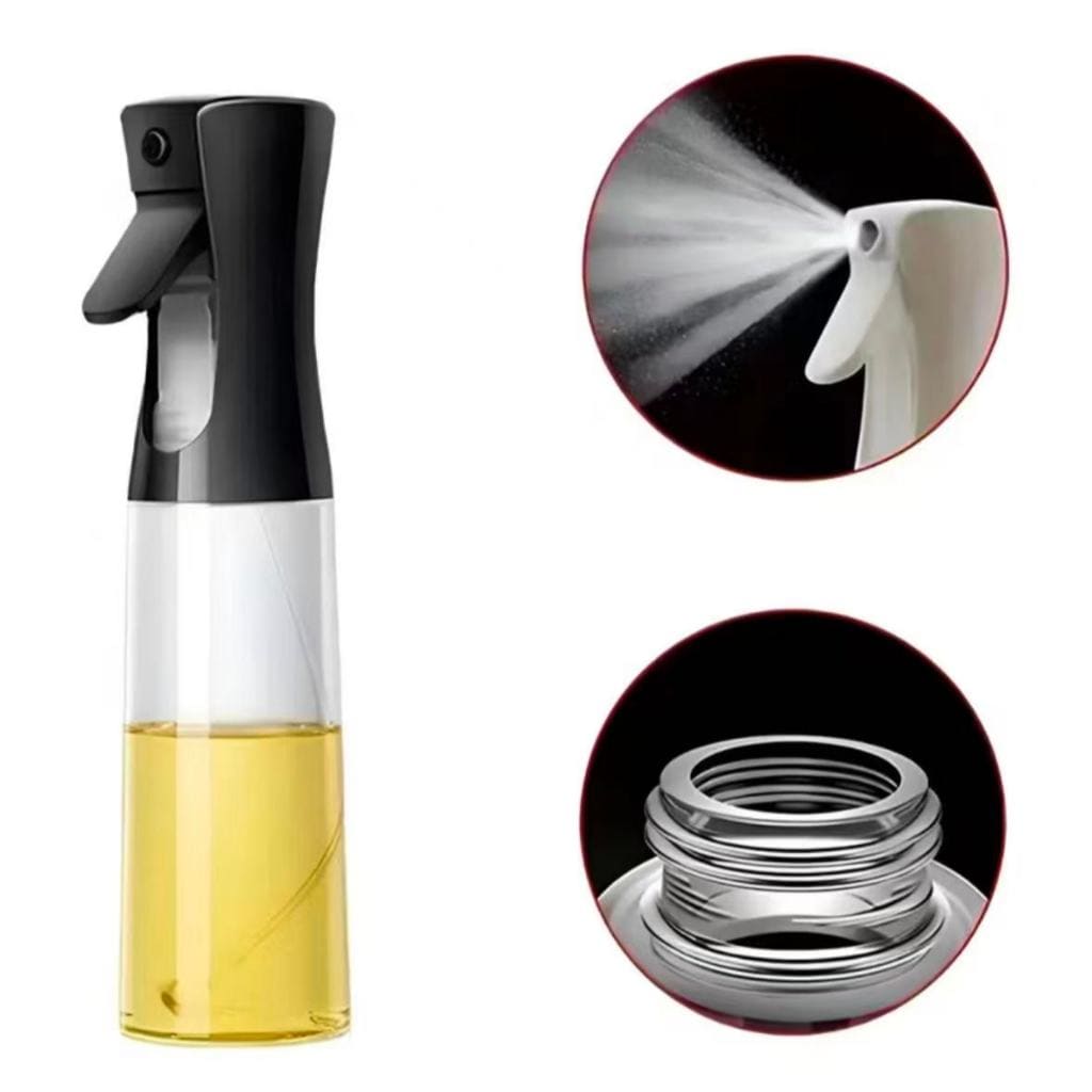Borrifador Spray de Vidro 200ml para Azeite e Vinagre