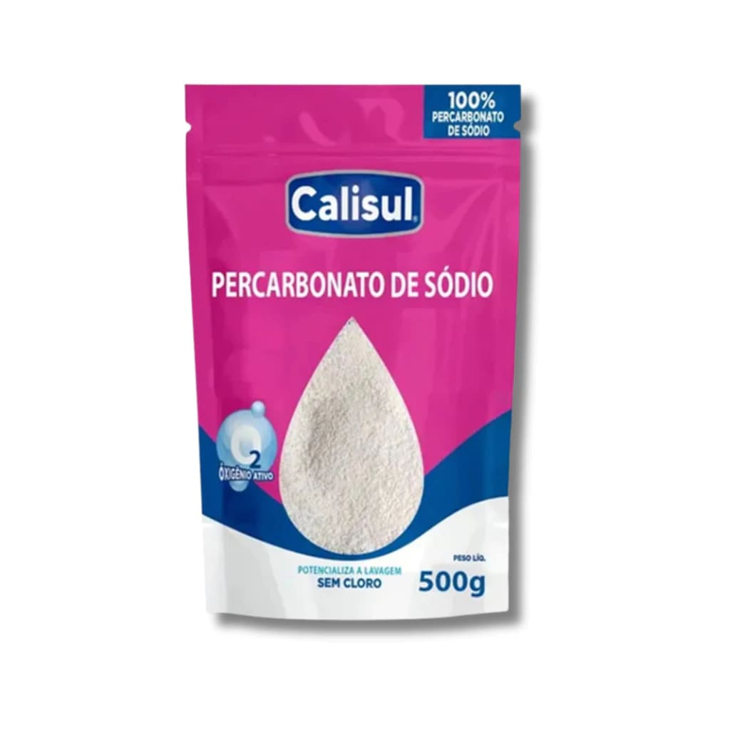Percarbonato 100% Puro Tira Manchas Roupas Brancas e Coloridas