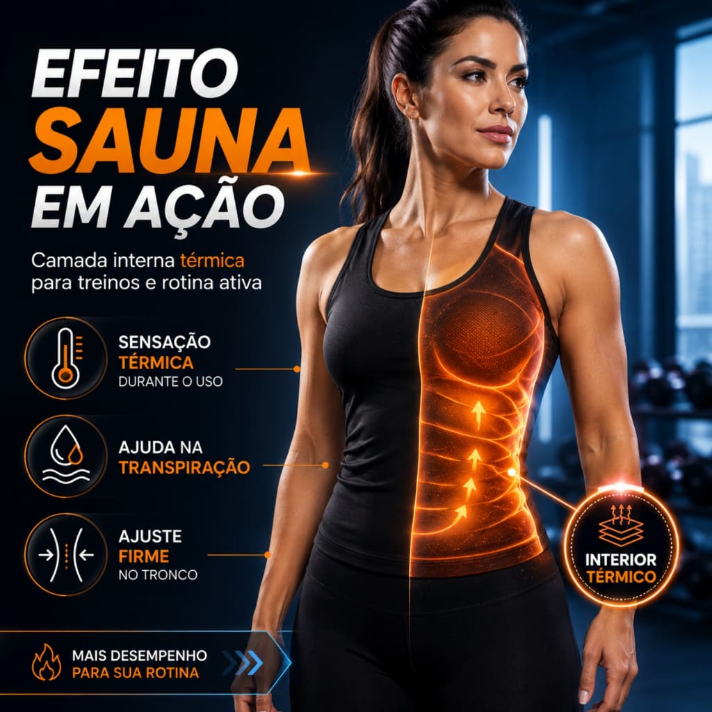 Regata Efeito Sauna Masculino e Feminino