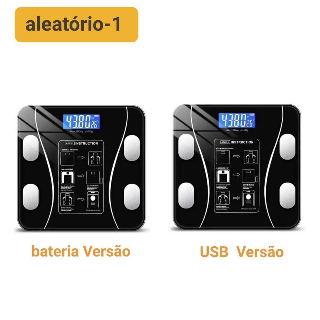 Profissional Balança Bioimpedância Digital lmc Aplicativo Bluetooth, USB, Fitness Treino 180kg