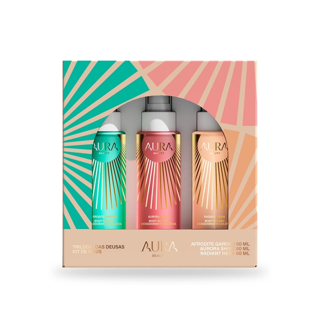 Kit Mini Body Splash - Trilogia Poderosa