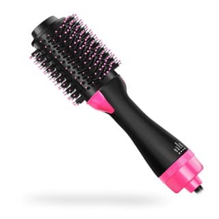 110/220V Escova Secadora Alisadora Modelador De Cabelo Elétrica Profissional Multifuncional 3 Em 1