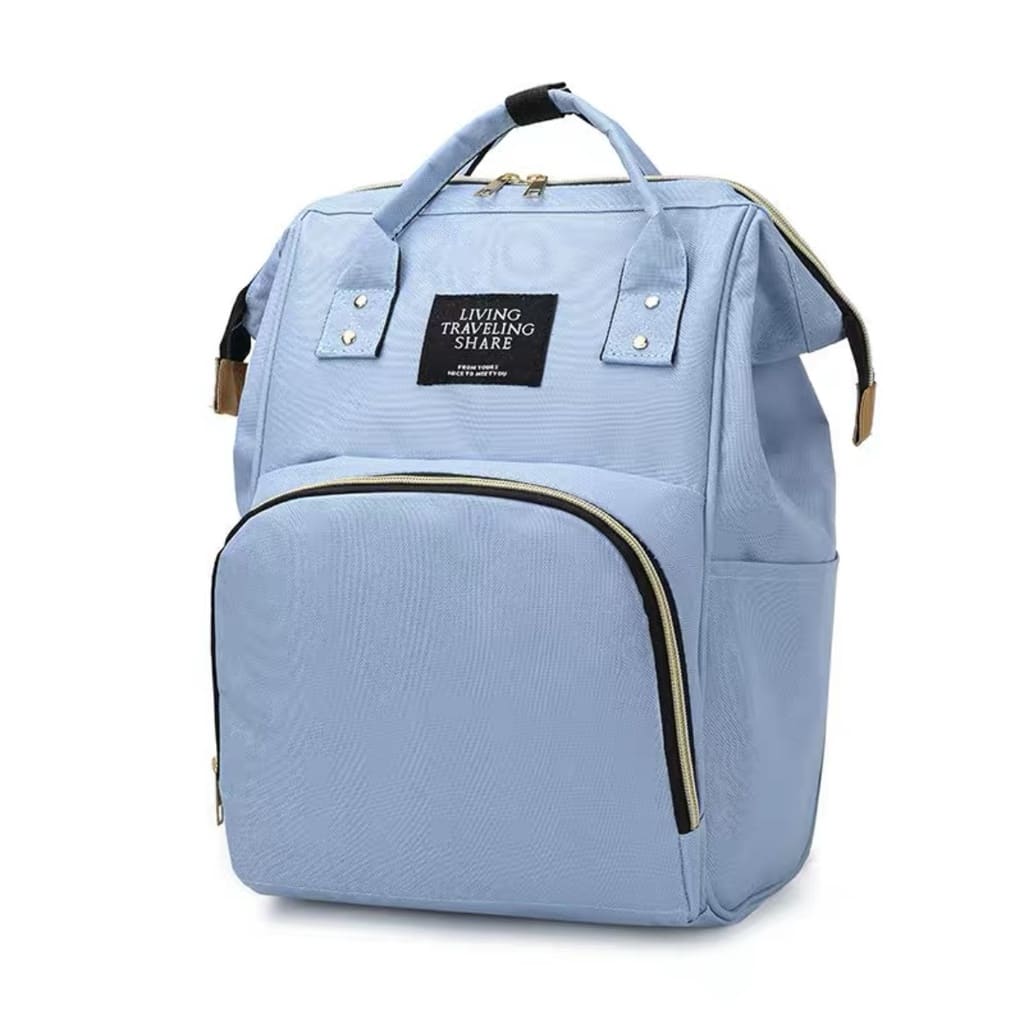 Mochila Maternidade Bolsa Mamãe Bebê Multifunção à prova d'água dobrável Multineos Pronto Entrega