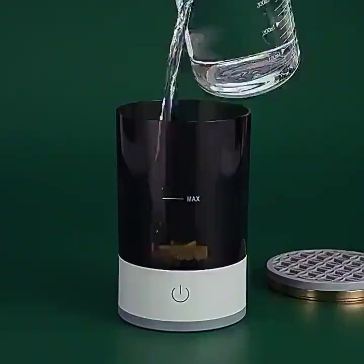 Limpador Automático De Pincéis De Maquiagem 3 em 1 – Lava, Seca e Armazena USB Recarregável