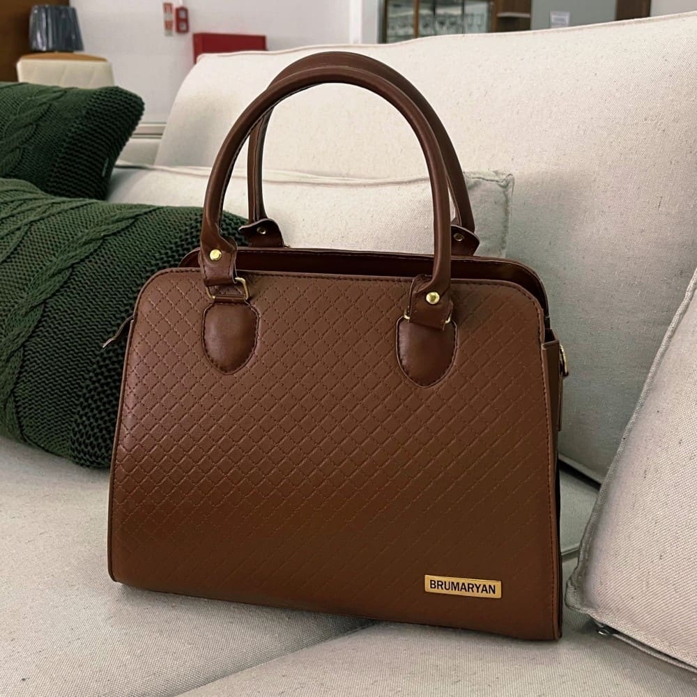 Bolsa Feminina de Mão e Alça Transversal