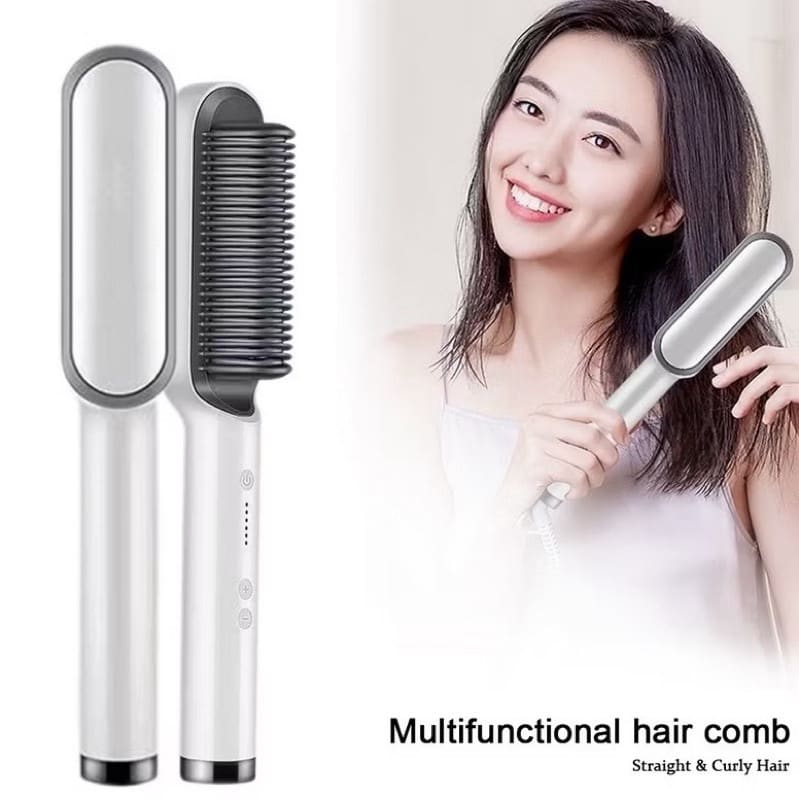 Escova Alisadora Anion Hair Pro 3 em 1 - Beauty Hair