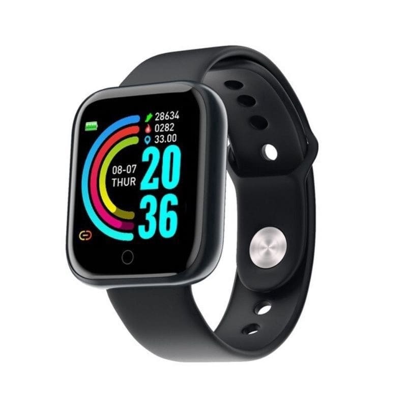 Relógio Smartwatch D20 Pro Bluetooth Coloca Foto na Tela Monitor Cardíaco Pressão Esportivo Android iPhone