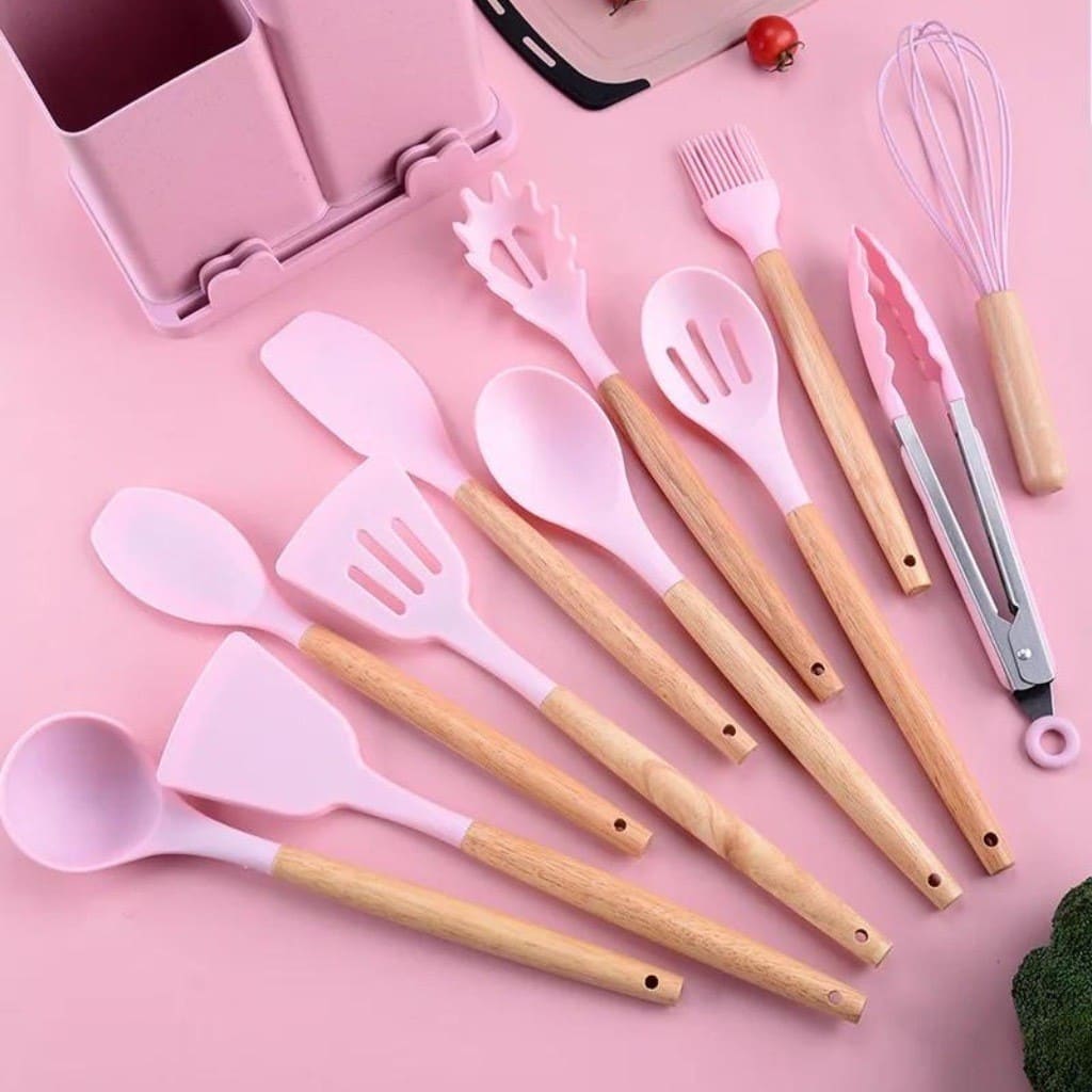Kit Cozinha Chef Luxo Premium 19 Peças com Utensílios Completos