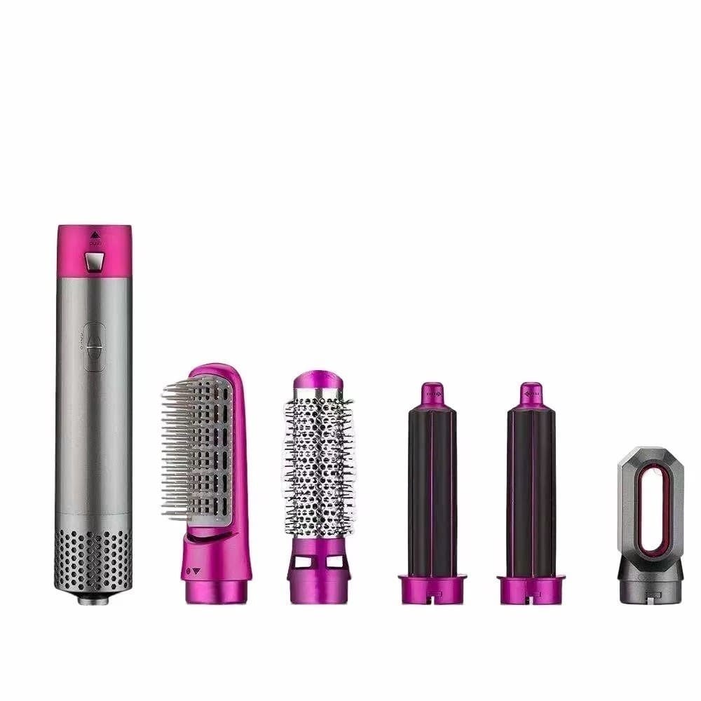 Escova 5 em 1 Secador, Pente, Modelador, Aumenta volume Profissional 110V