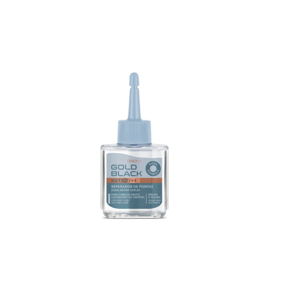 Amend Gold Black Nutritivo - Óleo Reparador de Pontas 30ml