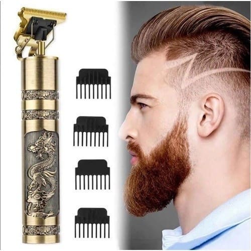 cuidados masculinos - Barbeador e aparador de pelos Maquina cortar cabelo dragão