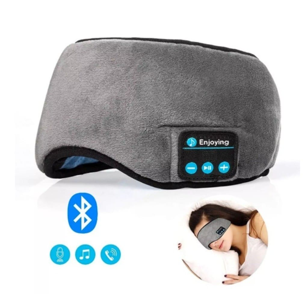Máscara para dormir com Bluetooth