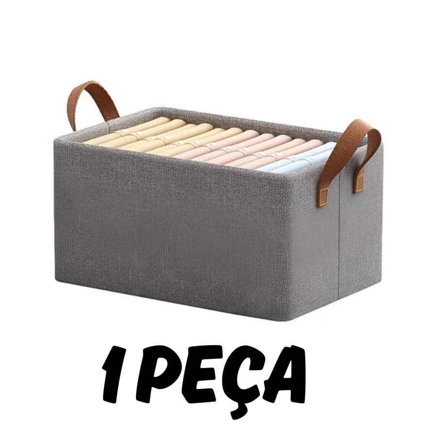 1/2/4 Peças Organizador 26X45X20CM Com Suporte De Ferro Para Roupas Organização E Base Em Chapa
