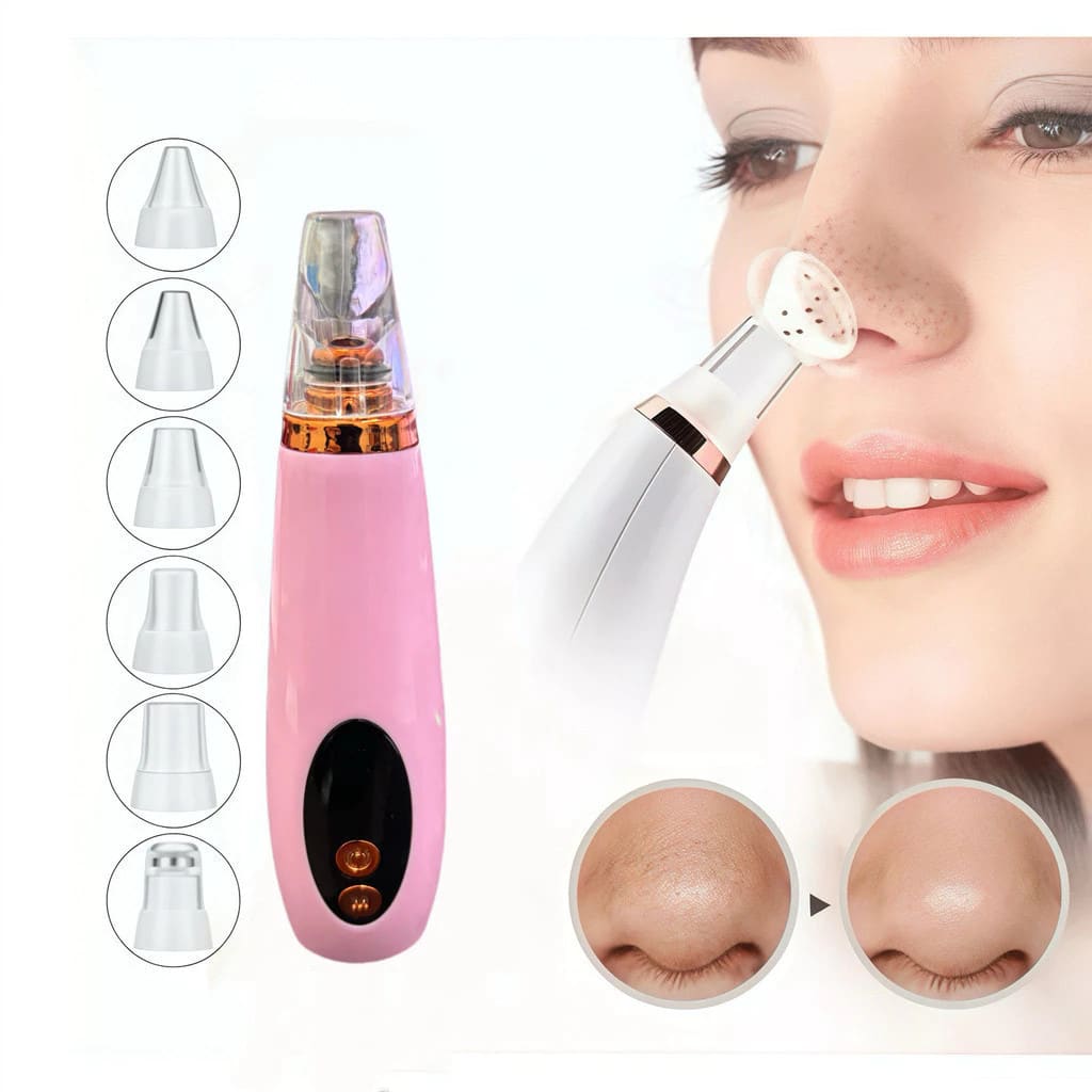 Removedor De Cravos Espinhas Cleaning Sugador Poros Acne Sucção Usb Recarregável