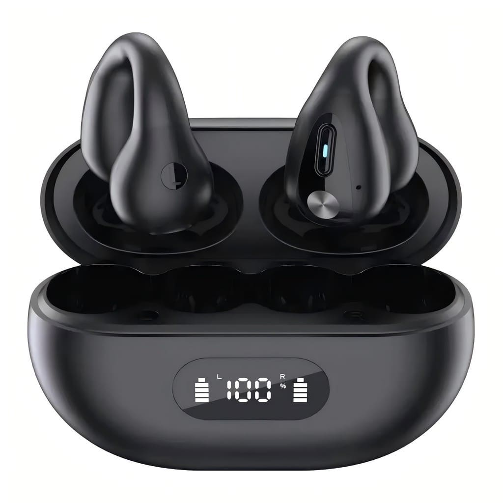 Fone De Ouvido Sem Fio Bluetooth 5.3 Sport Earcuffs Esportivo Headfone