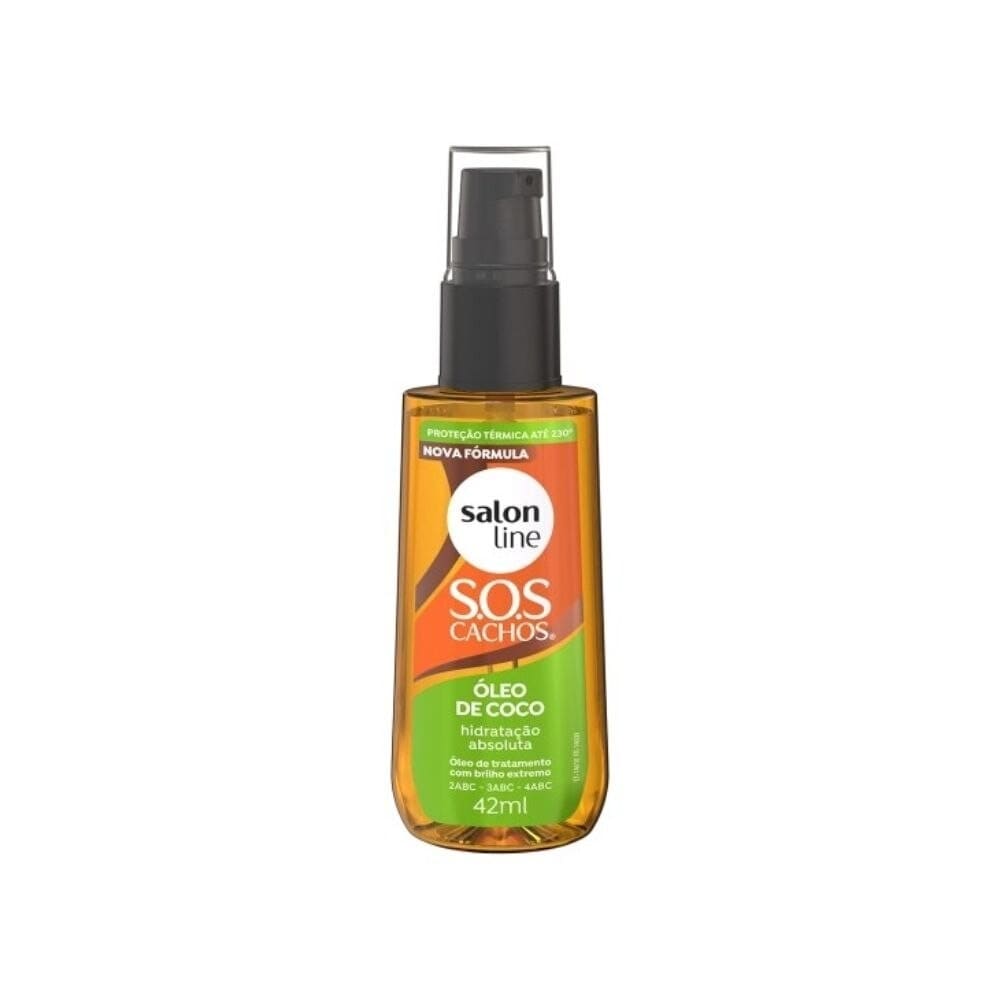 Óleo de Tratamento SOS Cachos Óleo de Coco 42ml