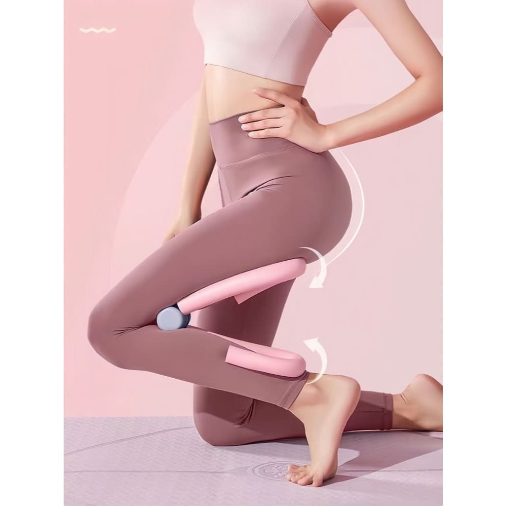 Exercitador Borboleta Adutora Fitness Ginastica Exercícios Pilates Yoga Rosa Roxo Azul