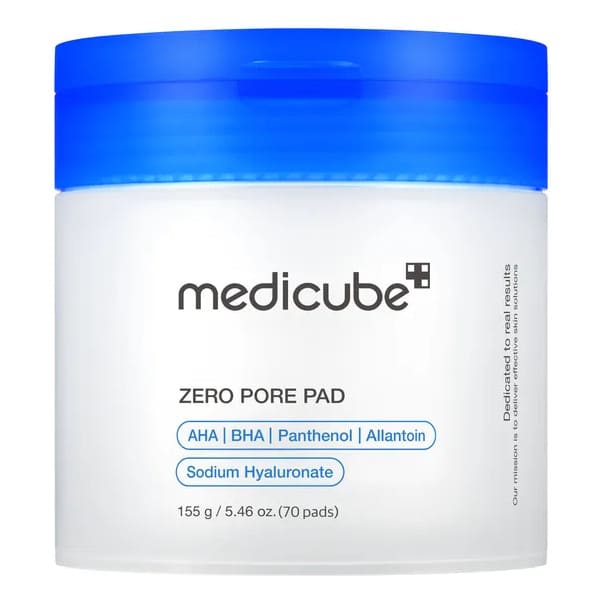 Medicube Zero Pore Pad 70 Discos Tônico Esfoliante