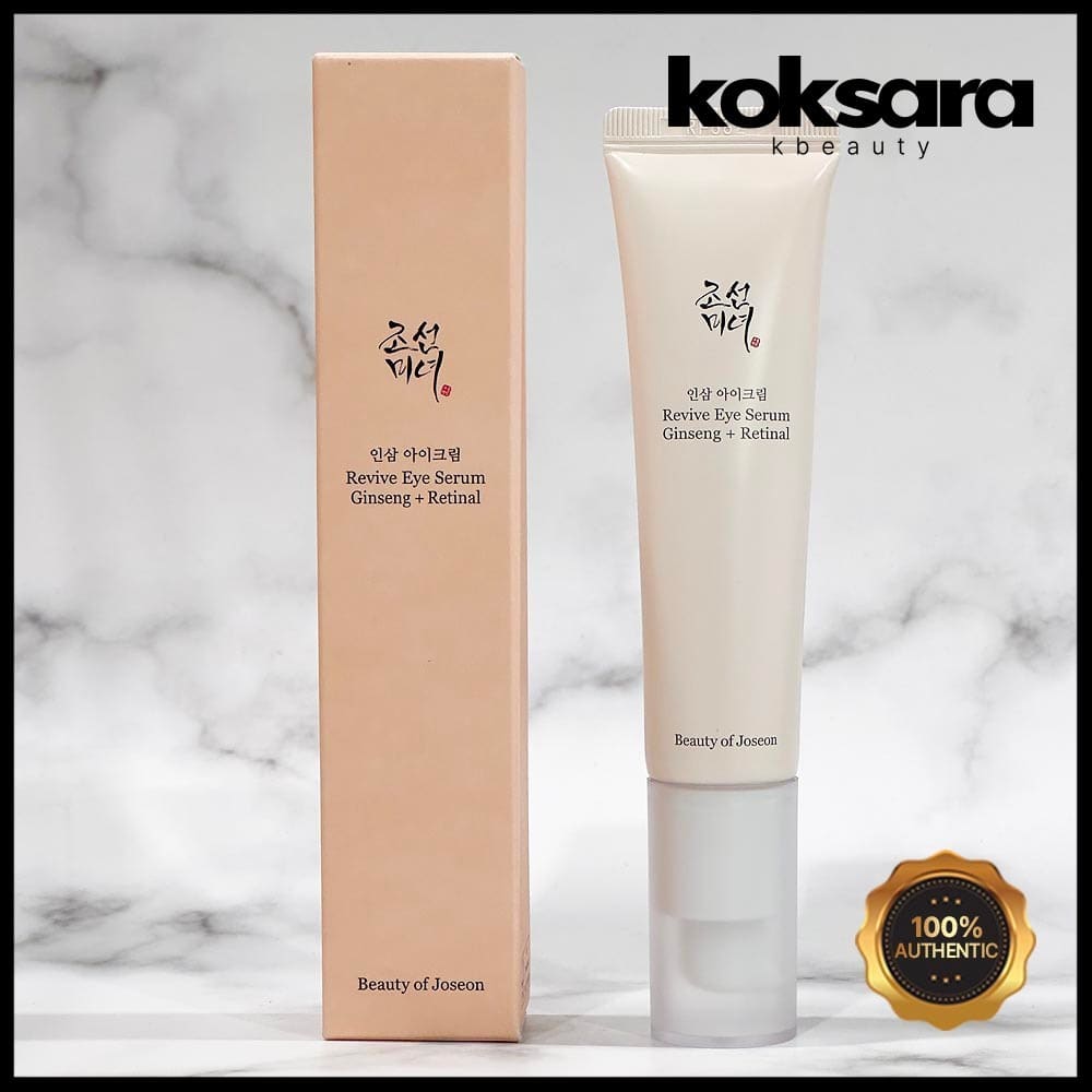 💛 BELEZA DO Sérum para os olhos reviva JOSEON – Ginseng + Retinal- 30ML ORIGINAL